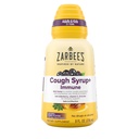 Naturals de Zarbee Complete Daytime Tosse Syrup + Imune com mel escuro, real Elderberry, Vitamina C, D & Zinc, 8 oz garrafa