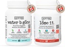 Água B Gone [20 Dia Abastecimento] & perdê-lo [30 Dia Abastecimento] - Value Pack – Comprimidos diuréticos para as mulheres – Reduzir a retenção de água e Bloating – Encontrar alívio PMS – 60 Cápsulas Vegan