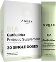 Prebióticos para saúde digestiva e suporte do sistema imunológico – Fibras dietéticas, antioxidantes e superalimentos para a resistência da barreira da gut & equilíbrio do microbiome da gut