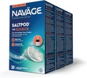 Navage SaltPod w/ Alkalol (3 30-Packs) - Projetado exclusivamente para Navage Nasal Rinse - Sinus Rinse Alkalol Pods para alívio rápido (90 SaltPod Refils)
