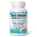 Fatores naturais Glutationa LipoMicel Matrix, 300 mg, oferece maior absorção e poderoso suporte antioxidante, 90 Softgels