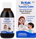 Estômago calma da marca Colic calma - Alívio de gás e suporte estomacal, gotas de gás alternativas para recém-nascidos e crianças, solução oral segura e gentil, alívio natural da constipação, 5 Fl Oz (Pacote de 1)