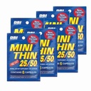 Distribuição DBI - Mini Thin - ECO Mini - MiniThin 25/50 6ct Packet - 6 Contagem
