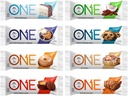 Genéricos ONE Protein Bars, Sampler Variety Pack, Gluten Free 20g Protein, Apenas 1g de açúcar, 2.12 Oz Bars (8 contagem)