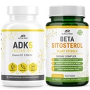 ADK 5 Suplemento Vitamina + Beta Sitosterol - Esterols de plantas naturais