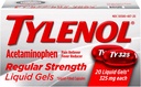 Geles líquidos de força regular de tilenol, 20 contagem