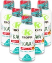 K-Tropix Kava tiro explosão tropical - 500mg bem-estar shots para promover o relaxamento e reduzir a preocupação - Kava Drink - preocupação, tensão, alívio de tensão Suplemento - 6 Pack