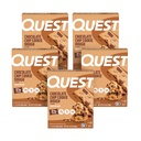 Quest Nutrition Chocolate Chip Cookie Dough - Alta proteína, baixo carboidrato, sem glúten, Keto Friendly, 2.12 Oz, 20 contagem (4 embalagens de 5)