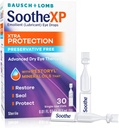 Soothe XP Preservative Free Eye Drops, Xtra Protection Lubrificating Eye Dry Eye Dry Olhos, Alivia a irritação e protege contra a perda de lágrimas, terapia avançada do olho seco, frasco de uso único, 30 contagem