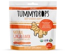 USDA Organic Natural Ginger Tummydrops, Gluten Free & Vegan, 33 Individualmente embrulhado gotas em um saco resealable