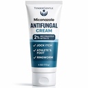 Miconazol Antifúngico Creme para Pele - 4 onças de Nitrato de Miconazol para Coceira de Jock, Pé de Atleta, Coceira e Ringworm
