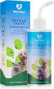 Solução limpador de ouvido animal de estimação para cães e gatos, gotas de orelha de cão natureza ajuda a eliminar Odor Aliviar a coceira - 4,06 oz/120ml