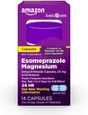 Cuidados Básicos Esomeprazol Cápsulas de libertação tardias de magnésio, 20 mg, Redutor de Ácido, 14 contagem