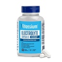 Cápsulas de Eletrólito de Vitássio, Eletrólitos para o gerenciamento de POTS e dietas de sódio alto (500mg de sódio - 100mg de potássio), sem sabor, 200 comprimidos de sal (Tamanho 0)