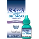 Refresque Gel Optive gotas Lubrificante Gel para olhos secos, 0.33 Oz estéril