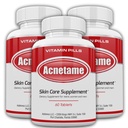 3 Pack- Suplementos Vitamina para tratamento de Acne- Comprimidos Hormonais Pimple para limpar a pele oleosa para mulheres, homens, adolescentes e adultos
