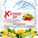 Krampade Potássio Suplemento Eletrólitos de Magnésio Pó - 50 mg Mag + 2000 mg K, >2X Mais do que água de coco