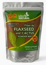Linaza con Nopal Forte – 8 onças – 100% Natural Flaxseed & Nopal Cactus Pó – Fiber-Rich Digestive Support – Terreno Mistura Suplemento Dietário – Vegan & Non-GMO