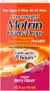 Gotas concentradas de Motrin, Redutor de Febre, Ibuprofeno, Berry Flavored.5 Oz