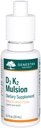 Genestra Marcas D3 K2 Mulsion - Vitaminas líquidas para a saúde óssea - Limão Natural - 122 Servings