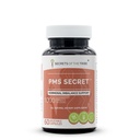 PMS Secret 60 Cápsulas, 1000 mg, Black Cohosh, Cramp, Vitex, Valerian, Dandelion, Camomila, St. John's Wort. Apoio ao equilíbrio hormonal (60 cápsulas)