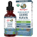 MaryRuth Organics, Drop Suplemento de ervas, Calma & Relaxação, Pacote de 1, USDA Kava Root, Açúcar / Gluten Free, Suporte para dormir, Calma & Stress Relief, Vegan, Não-GMO, 30 Servings