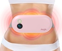 Almofada de aquecimento portátil para Cramps. Período de alívio da dor dispositivo e menstrual aquecimento Pad Massager para PMS, dor nas costas. Modos de calor sem fio 3 Menstruação Cramp alívio massagem com almofadas para mulheres e meninas.
