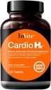 InVite Health Cardio Hx® - Suporte à Saúde Circulatória, Cardíaca e Cardiovascular - Contém Magnésio, Taurina, Hawthorn Berry - 120 Comprimidos