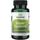 Swanson Super Cayenne - com Ginger Rhizome, Hawthorn Berry & Lecithin 100 Veg Caps