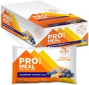 PROBAR - Barra de farinha, Muffin de mirtilo, Não-GMO, Sem glúten, Saudável, Baseada em Plantas, Ingredientes de alimentação integral, Energia Natural (12 Conde)