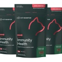 VetriScience Lysine Immunity Health Chews, 250 mg Lysine Plus Imune Supplement for Cats and Kittens with Allergies, Snizzing, Runny Nase and Watery Eyes, Chicken, 3 Pack
