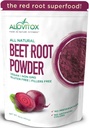 Alovitox Orgânico Beterraba Raiz Pó 100% fresco Extrato de raiz de beterraba, Superalimento de óxido nítrico, Alta em cálcio, ferro, potássio e folato