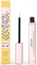 Soro de crescimento orgânico para pestanas e sobrancelhas mais grossas, mais longas - com Biotina, Peptídeos e Pantenol - Natural e Cruelty Free - EUA - Lash e Brow Boost Serum - Condicionador de pestanas