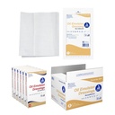 Vestidos de emulsão de óleo Dynarex, Cuidado com Feridas, Absorvente, 5” x 9” Gaze esterilizado Vestido com mistura de emulsão de Petrolatum e óleo de girassol, 6 caixas de 12 curativos de emulsão de óleo