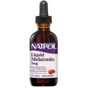 Natrol Melatonina Líquida 1 mg, Suplemento de Melatonina Adulto para Queda Adormecida Mais rápido e Fique Dormindo Mais, Acorde Refrescado, 2 FL OZ Berry-Flavored Liquid, 15 Servings