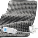 CooCoCo 17x33 grande almofada de aquecimento para trás, HSA Aprovado presentes para mamãe pai, almofada aquecida elétrica para ombros de pescoço Cãimbras período, FSA elegível almofada de calor, Auto Off, 10 pés de fio, presente de Natal para mulheres homens