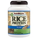 NutriBiotic – Proteína de arroz simples, 1 Lb 5 oz (600g) - Carbo baixo, Keto-Friendly, Vegan, Pó de proteína cru - Crescido e processado sem produtos químicos, OGM ou glúten - Fácil de Digest & Nutrient-Rich