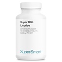SUPERSMART - DGL 3.000 mg por dia - Gut Health - Extrato de raiz de alcaçuz para a saúde gastrintestinal