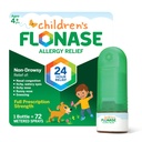 Pulverização nasal de alívio da alergia das crianças da flonase, alívio multi-sintomático de 24 horas – 72 sprays