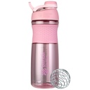 BlenderBottle SportMixer Shaker garrafa perfeita para batidos de proteína e pré-treino, 28-ounce, Rose