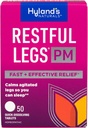 Hyland's Restful Legs PM, Fórmula noturna, Acalma Pernas Agitadas para que você possa dormir, 50 comprimidos de dissolução rápida (Pack of 3)