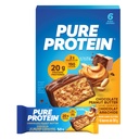Barras de proteína pura, sem glúten, Lanches, Manteiga de amendoim de chocolate, 50 gramas, 6 contagem, {Importado do Canadá}
