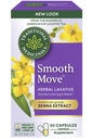Medicamentos Tradicionais - Cápsulas Laxativas de Movimento Suave - Contém Senna Orgânica - Alivio Natural de Obstipação de Ervas - 50 Cápsulas (1 embalagem)
