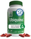 Saúde Thru Nutrição Ubiquinol 200mg 30 Softgels como Kaneka QH Reduced CoQ-10 - Estabilizado - 3o Partido Testado □ Maior biodisponibilidade
