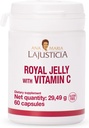 ANA MARIA LAJUSTICIA - Geléia Real com Vitamina C - 60 Cápsulas Leite e Glúten Grátis. Vegetarian Friendly. Perfeito para promover a saúde vascular.