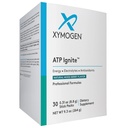 XYMOGEN ATP Ignite Revitalizating Energy Drink Powder - Suporta Substituição de Eletrolíticos + Biossíntese ATP com Antioxidantes, Aminos, Vitaminas, Eletrolíticos + 95mg Cafeína (30 Pacotes mistos de Berry Stick)