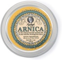 Balm calmante Rawleigh Arnica: 1 oz, 2 % Arnica 30X HPUS, Fórmula Natural para Dores Músculos, Contusões excessivas, Absorvente Rapidamente, Não gorduroso, Estanho Friendly Viagens - Pack of 1