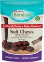 Benecol® Mastigação Macia - Feita com Estanóis de Planta de Colesterol-Baixo clinicamente comprovada - Suplemento de Gestão de Colesterol (120 Mastigações de Chocolate)