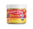 Vitamina Amigos - Natural e Vegan Apetite Gostosuras estimulantes para crianças - Zero Alergénio Crianças Vitaminas - sabor laranja (60 chicletes)
