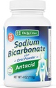 De La Cruz Puro Bicarbonato de Sódio - USP Grau Bicarbonato de Soda – 100% Puro Soda Baking – Alumínio pó antiácido livre para azia e indigestão - Embalado nos EUA, 4 OZ.